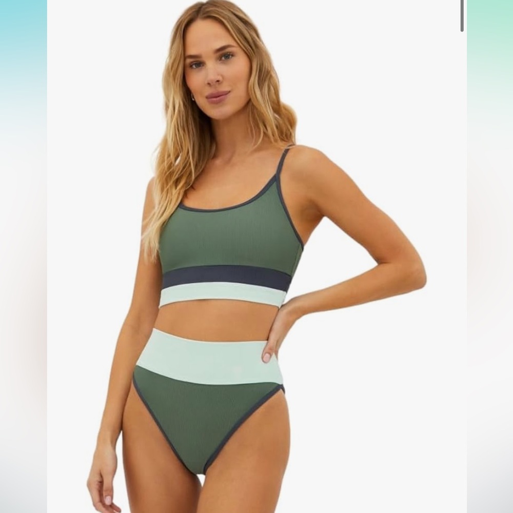 Beach riot Eva bikini Top AND bottom
